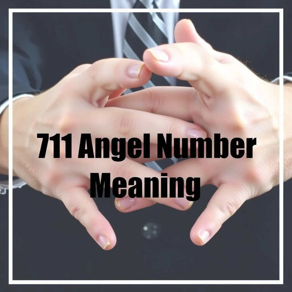 711 angel number meaning illustration