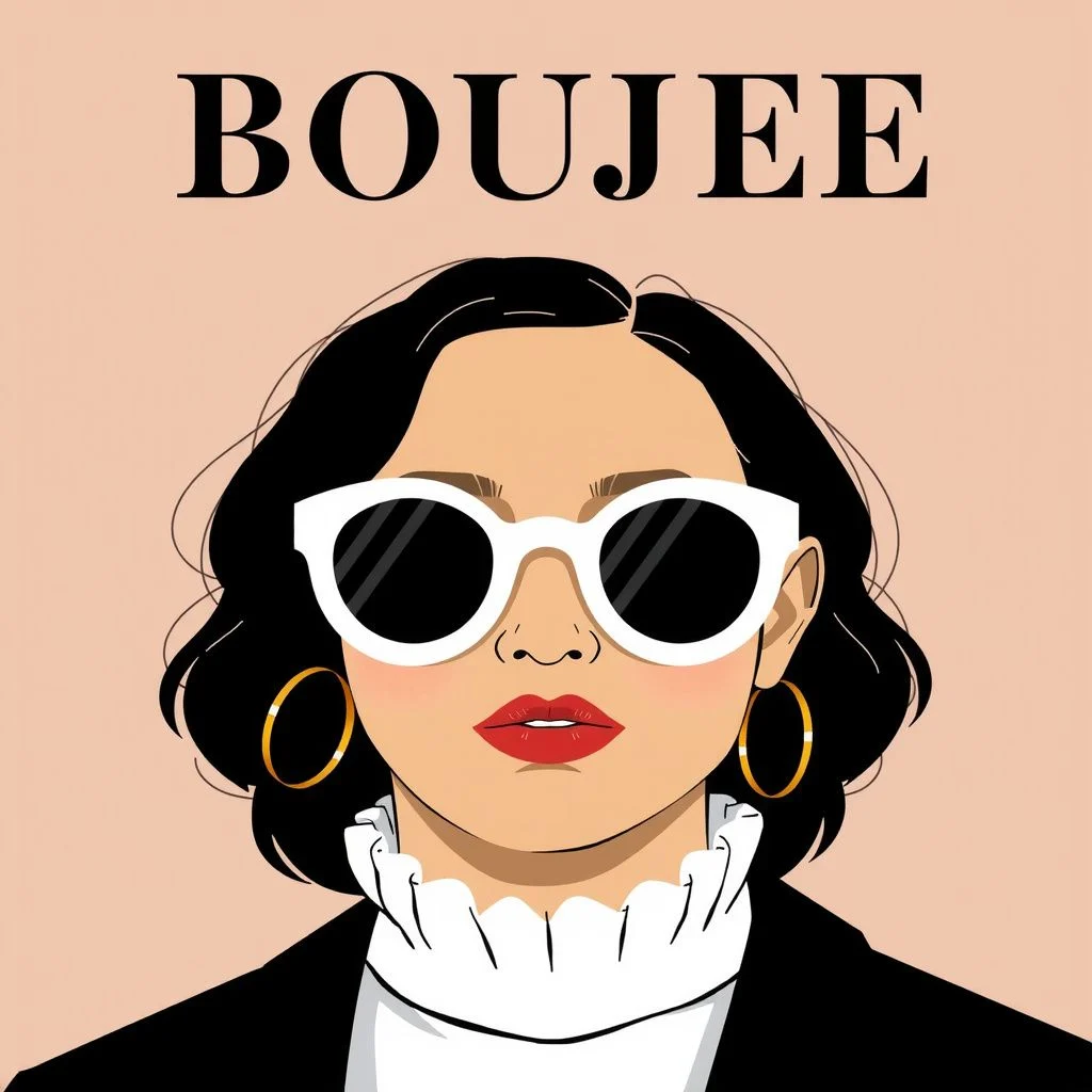 boujee meaning origin illustration