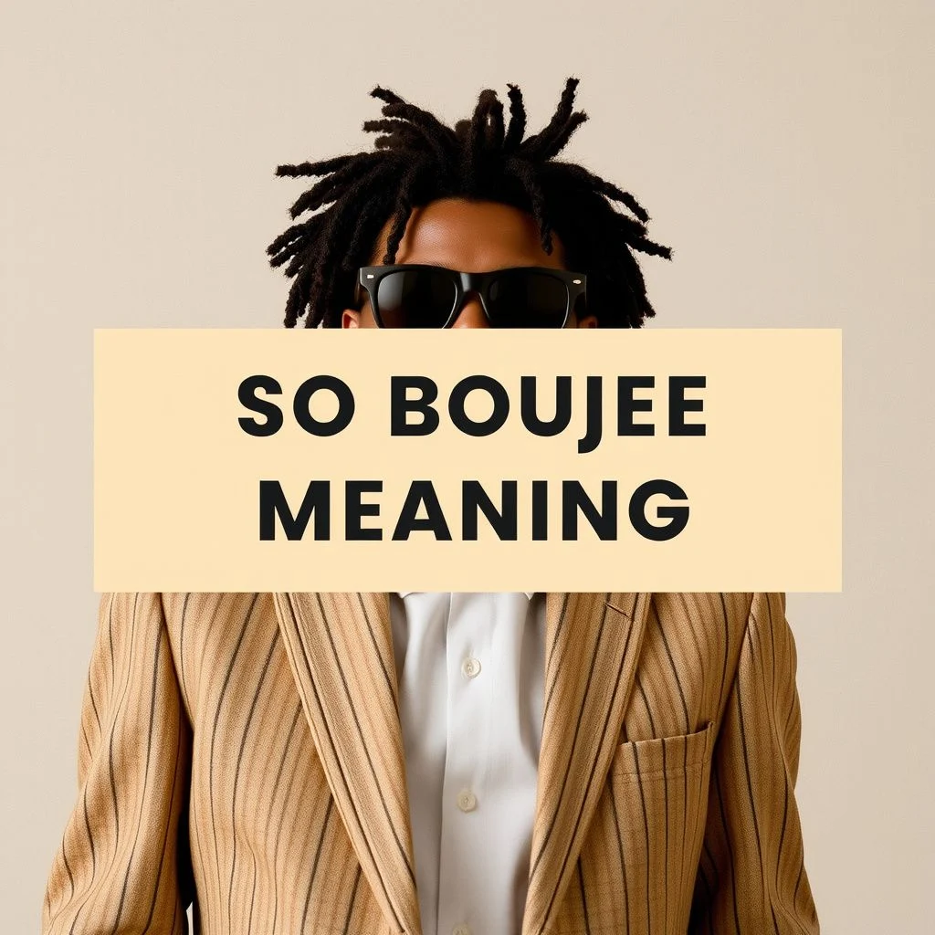 so boujee meaning illustration