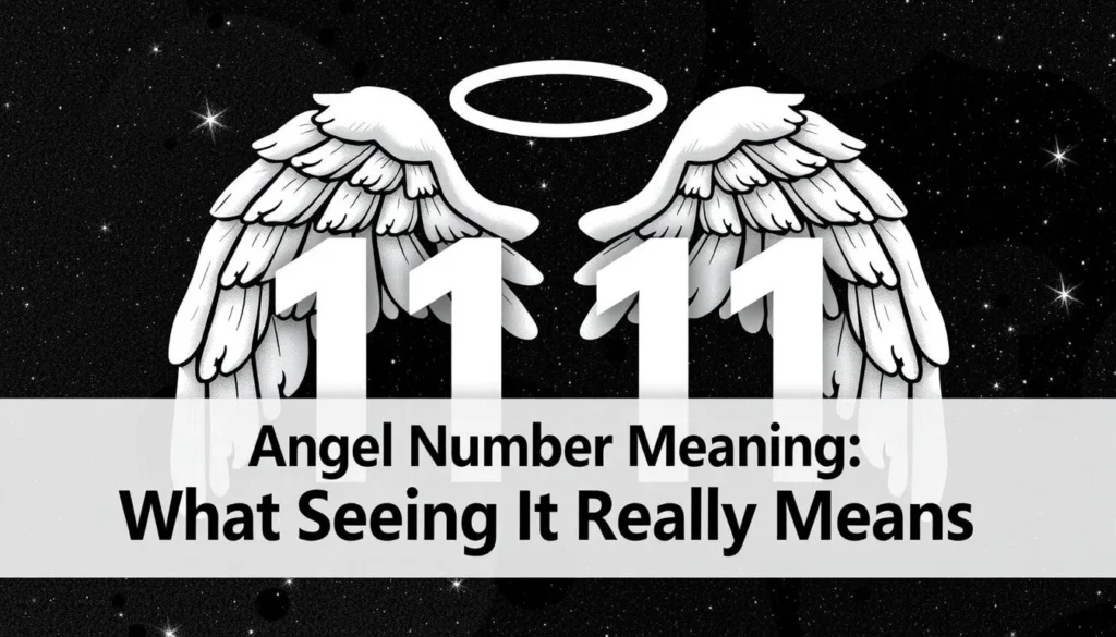 1111 angel number meaning — 1111 Angel Number Meaning: What Seeing It Really Means