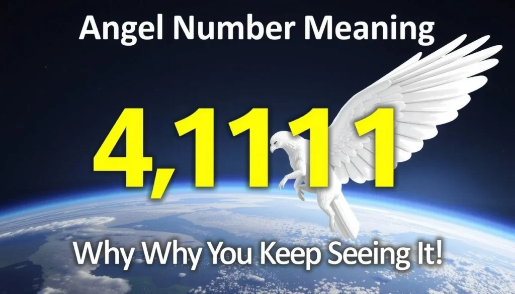 4141 angel number meaning — 4141 Angel Number Meaning: Why You Keep Seeing It