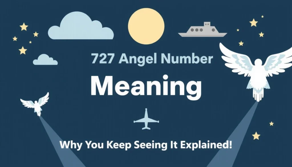727 angel number meaning — 727 Angel Number Meaning: Why You Keep Seeing It Explained